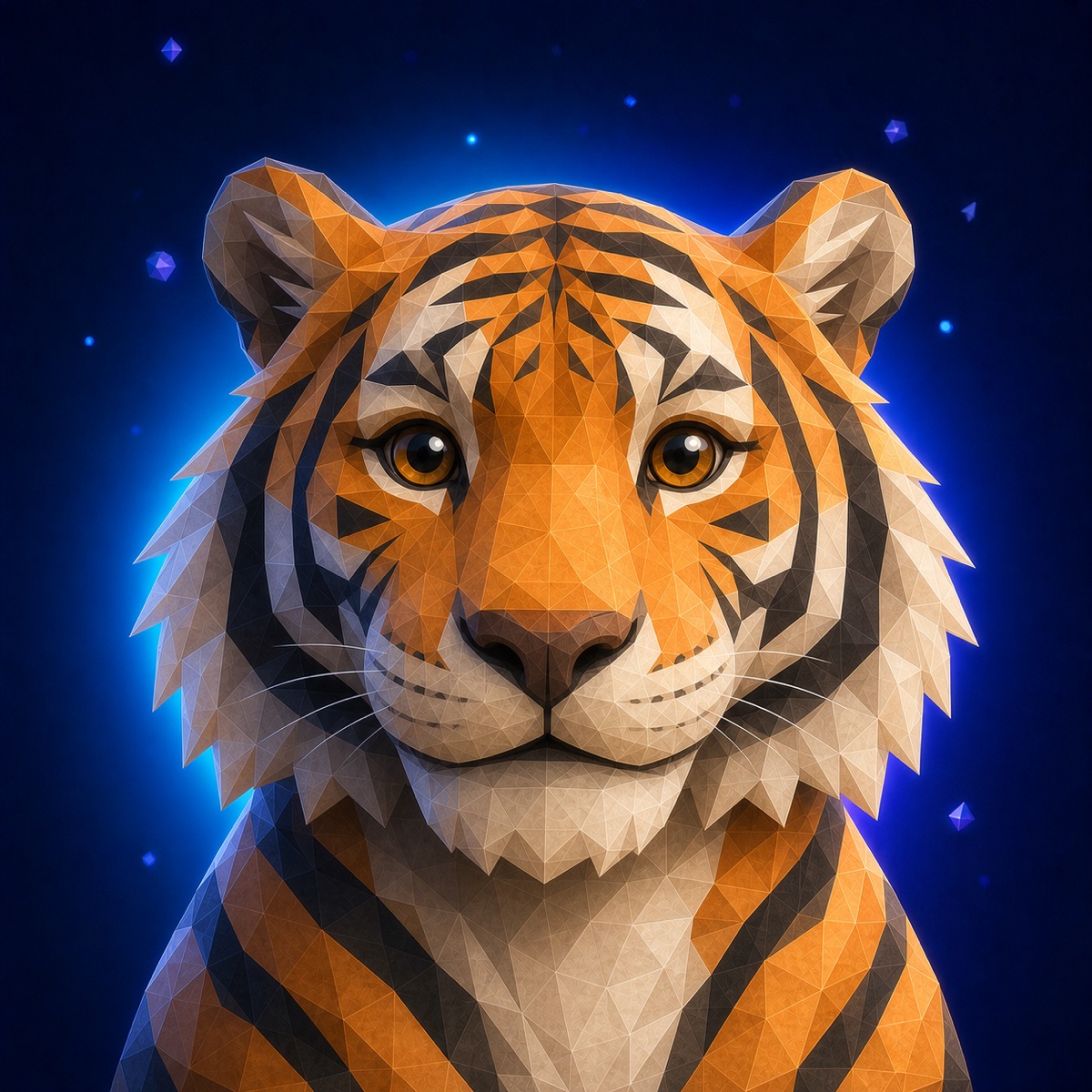 Tiko the tiger celebrating a learner's first words